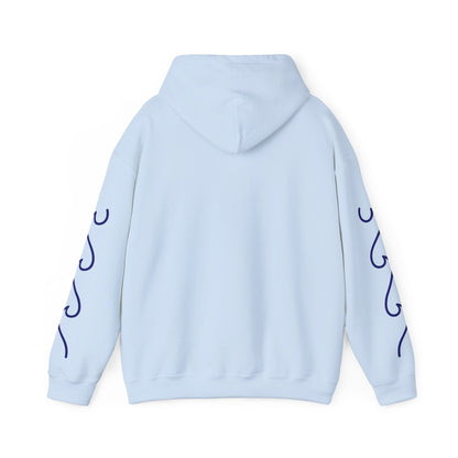 Riptides Hooded Sweatshirt with Wave