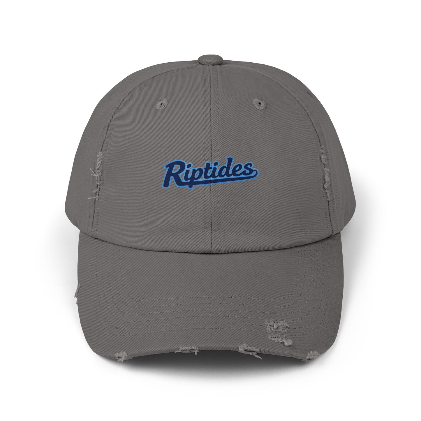 Distressed Cap with Riptides Logo