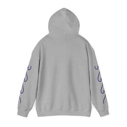 Riptides Hooded Sweatshirt with Wave
