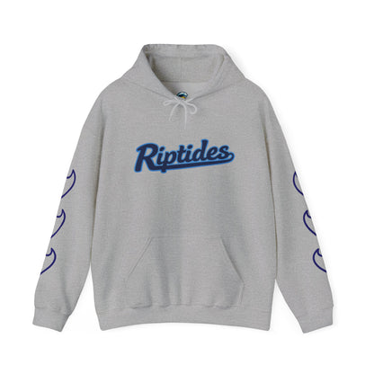 Riptides Hooded Sweatshirt with Wave