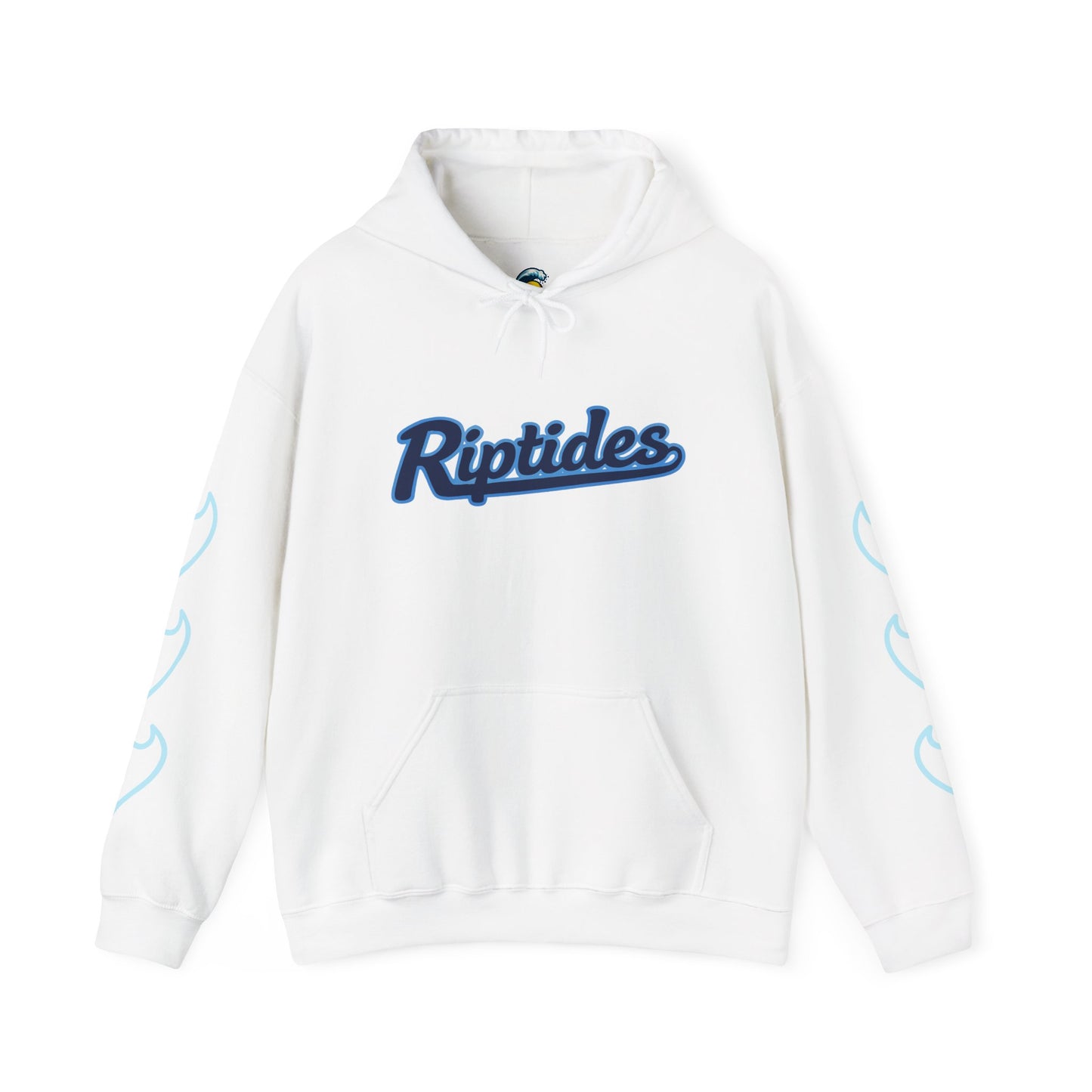 Riptides Hooded Sweatshirt with Wave