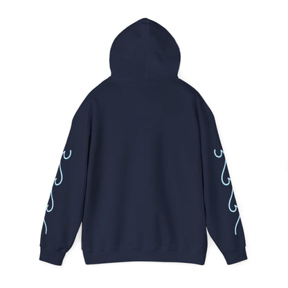 Riptides Hooded Sweatshirt with Wave