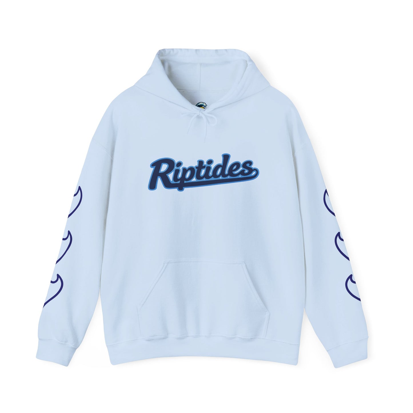 Riptides Hooded Sweatshirt with Wave