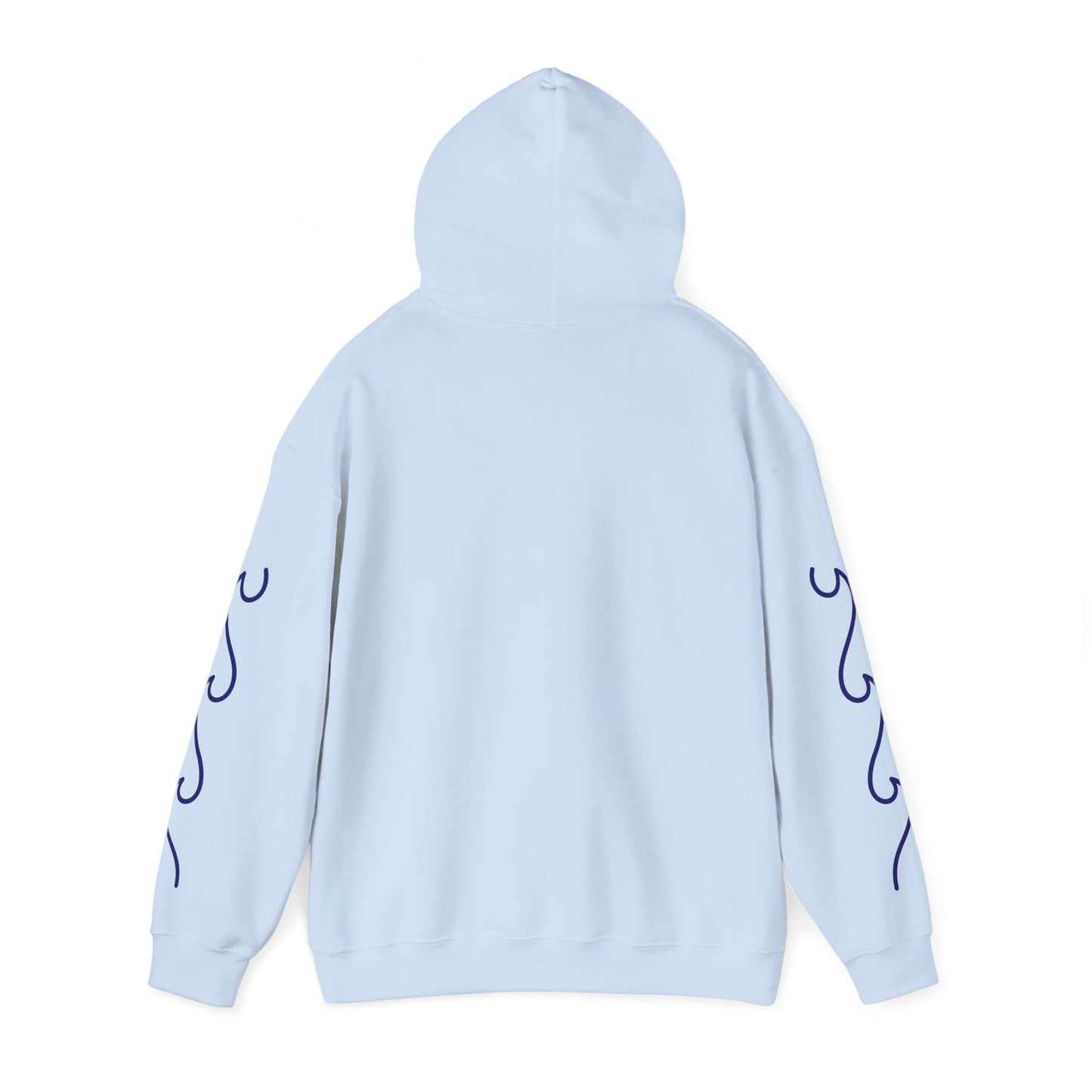 Riptides Hooded Sweatshirt with Wave
