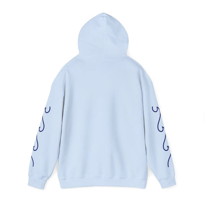 Riptides Hooded Sweatshirt with Wave
