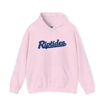 Riptides Hooded Sweatshirt with Wave